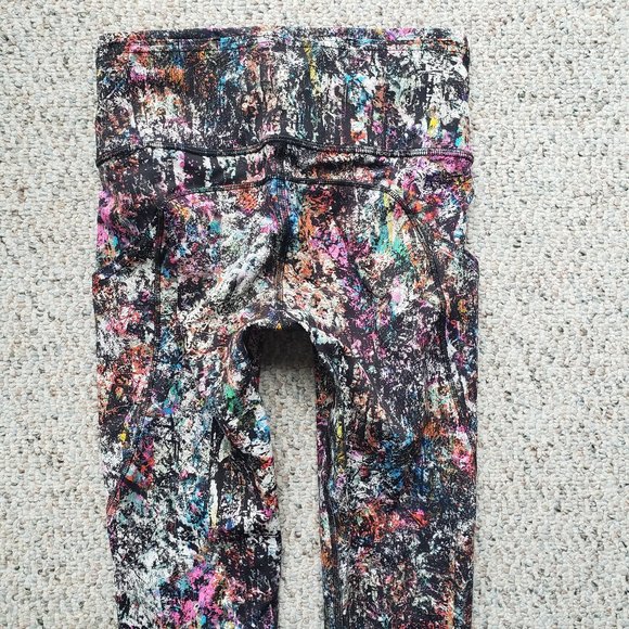 Lululemon Fast and Free Tight Vitalize 25" - Sz 4 - Picture 6 of 8